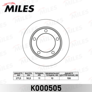 MILES K000505