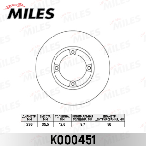 MILES K000451