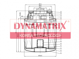 DYNAMATRIX DOFC5933