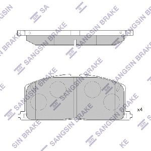 SANGSIN BRAKE SP1105