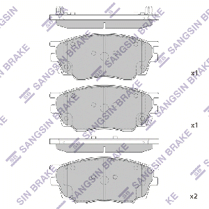SANGSIN BRAKE SP2027