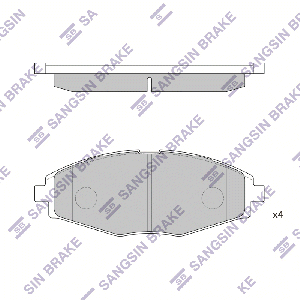 SANGSIN BRAKE SP1086