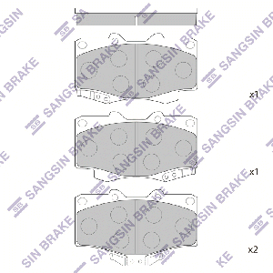 SANGSIN BRAKE SP1222