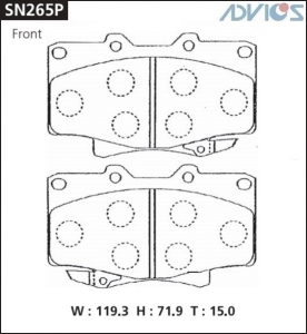 ADVICS SN265P