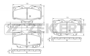 ZEKKERT BS1103