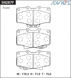 ADVICS SN287P