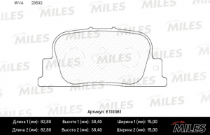 MILES E110361