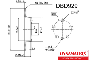 DYNAMATRIX DBD929