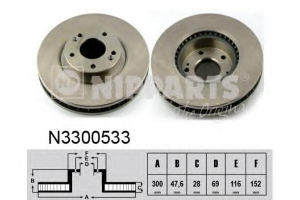 NIPPARTS N3300533