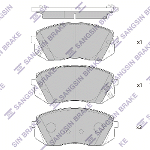 SANGSIN BRAKE SP1682