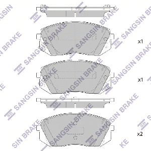 SANGSIN BRAKE SP1849