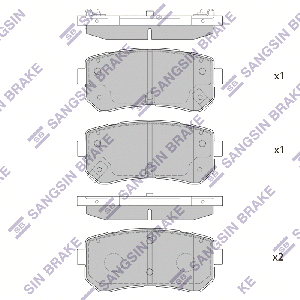 SANGSIN BRAKE SP1406