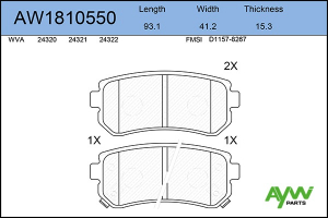 AYWIPARTS AW1810550