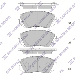 SANGSIN BRAKE SP1848