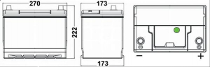 EXIDE EA754