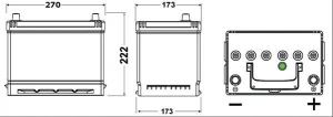 EXIDE EB704