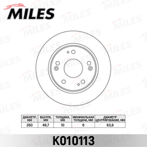 MILES K010113