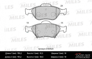 MILES E100520
