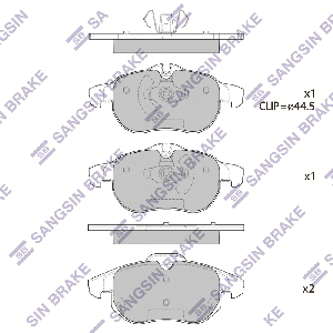 SANGSIN BRAKE SP1758