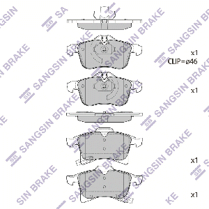 SANGSIN BRAKE SP1703