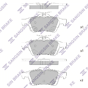 SANGSIN BRAKE SP1947