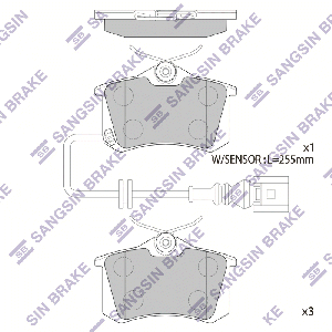 SANGSIN BRAKE SP1870