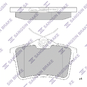 SANGSIN BRAKE SP1824
