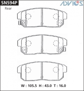 ADVICS SN594P
