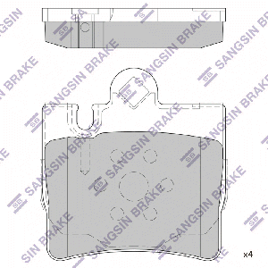 SANGSIN BRAKE SP2192
