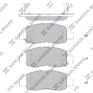 SANGSIN BRAKE SP1231