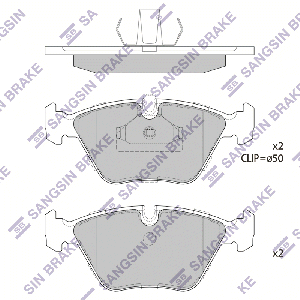 SANGSIN BRAKE SP1389