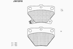 NIPPARTS J3612018