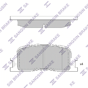 SANGSIN BRAKE SP2038