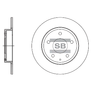 SANGSIN BRAKE SD4422