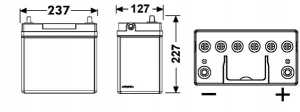 EXIDE EB456