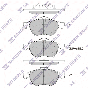 SANGSIN BRAKE SP1574