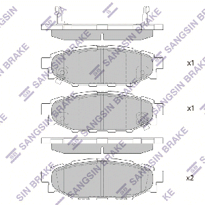 SANGSIN BRAKE SP2118