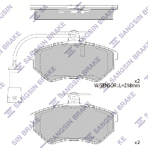 SANGSIN BRAKE SP2005