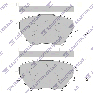 SANGSIN BRAKE SP1233