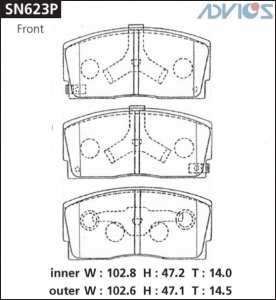 ADVICS SN623P
