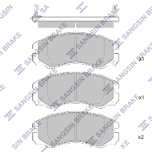 SANGSIN BRAKE SP1267
