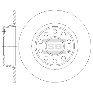 SANGSIN BRAKE SD5411