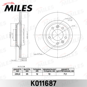 MILES K011687