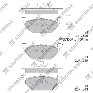 SANGSIN BRAKE SP2025