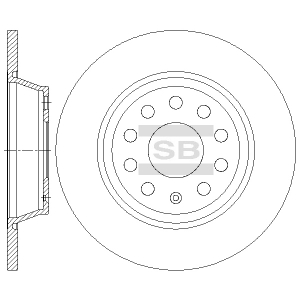 SANGSIN BRAKE SD5414