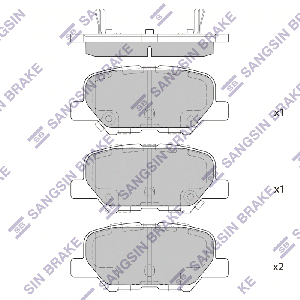 SANGSIN BRAKE SP1731
