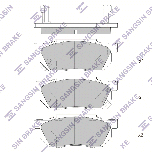 SANGSIN BRAKE SP1462