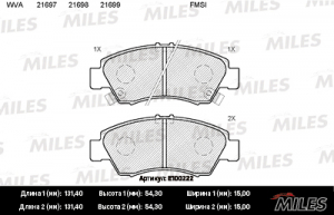 MILES E100222