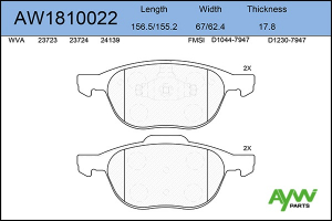 AYWIPARTS AW1810022
