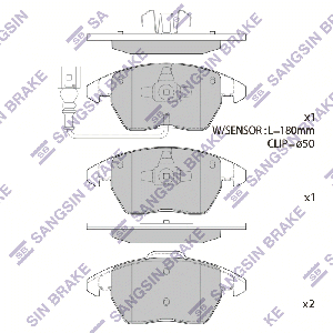 SANGSIN BRAKE SP1692